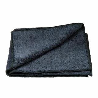 Mikrofasertuch Sensation/Professional, 40 x 40 cm, 300 g/m², Frotteestruktur | schwarz formstabil, bei 95°C waschbar